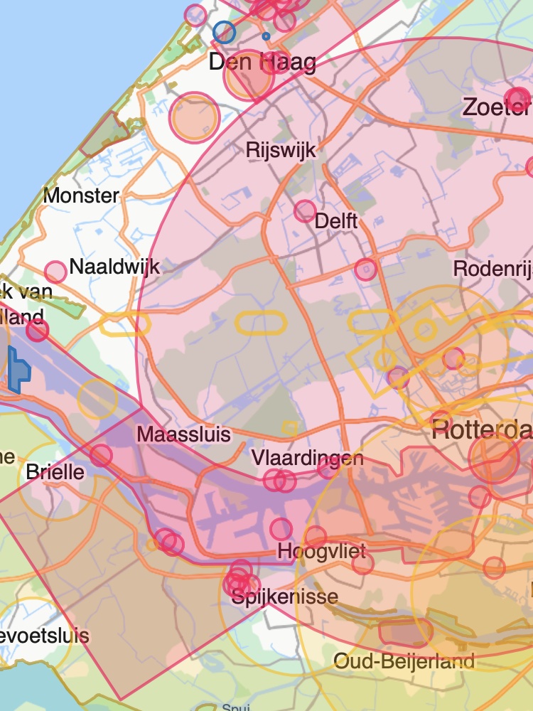 Godrone Rotterdam CTR rode cirkels - no go voor Open category